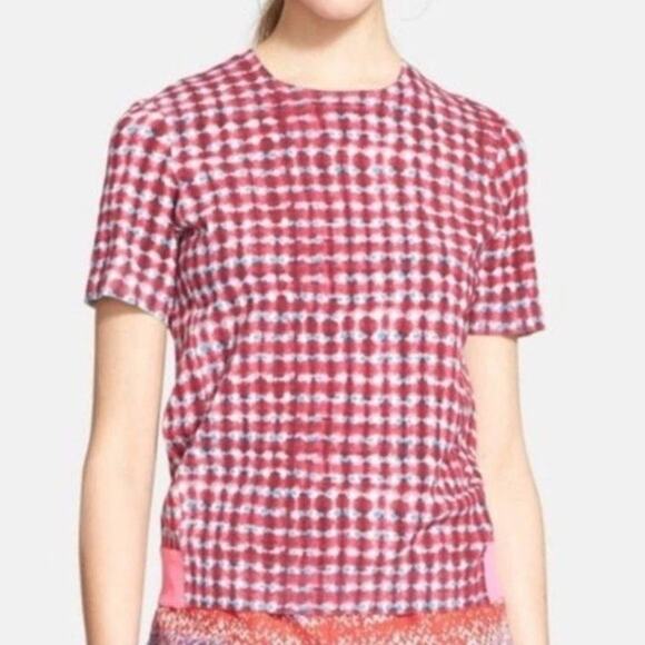 Tory Burch Plaid Crewneck Sweater - Picture 1 of 9
